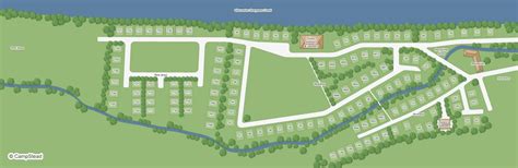 tudor caravan park site map